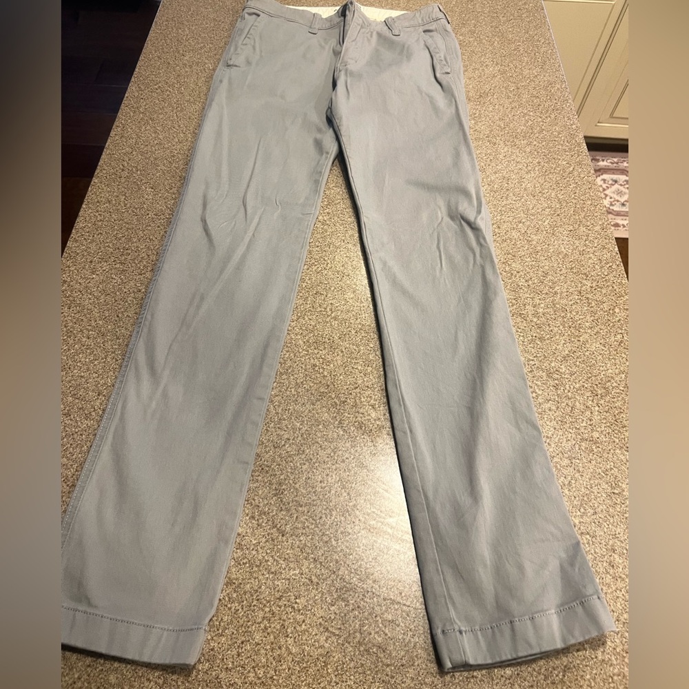 Abercrombie Kids Light Gray Chinos